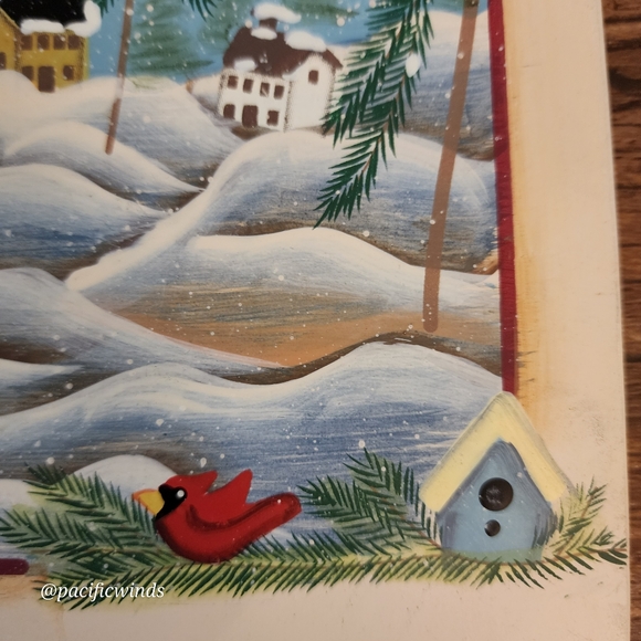 2! HOME INTERIORS WOOD SNOWMAN & WOOD PAINTED SNOWMAN - Picture 11 of 12